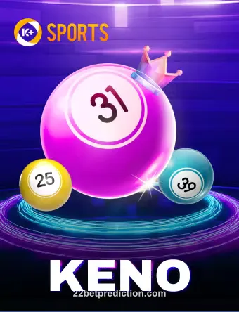 Hình ảnh trò chơi Ksports Keno Portrait tại 22betprediction